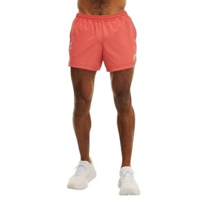 PELOTON X FOURLAPS 5" LINED BOLD RUNNING MENS SHORT XL ORANGE Like New